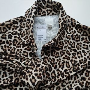 Leopard jean jacket | H&M